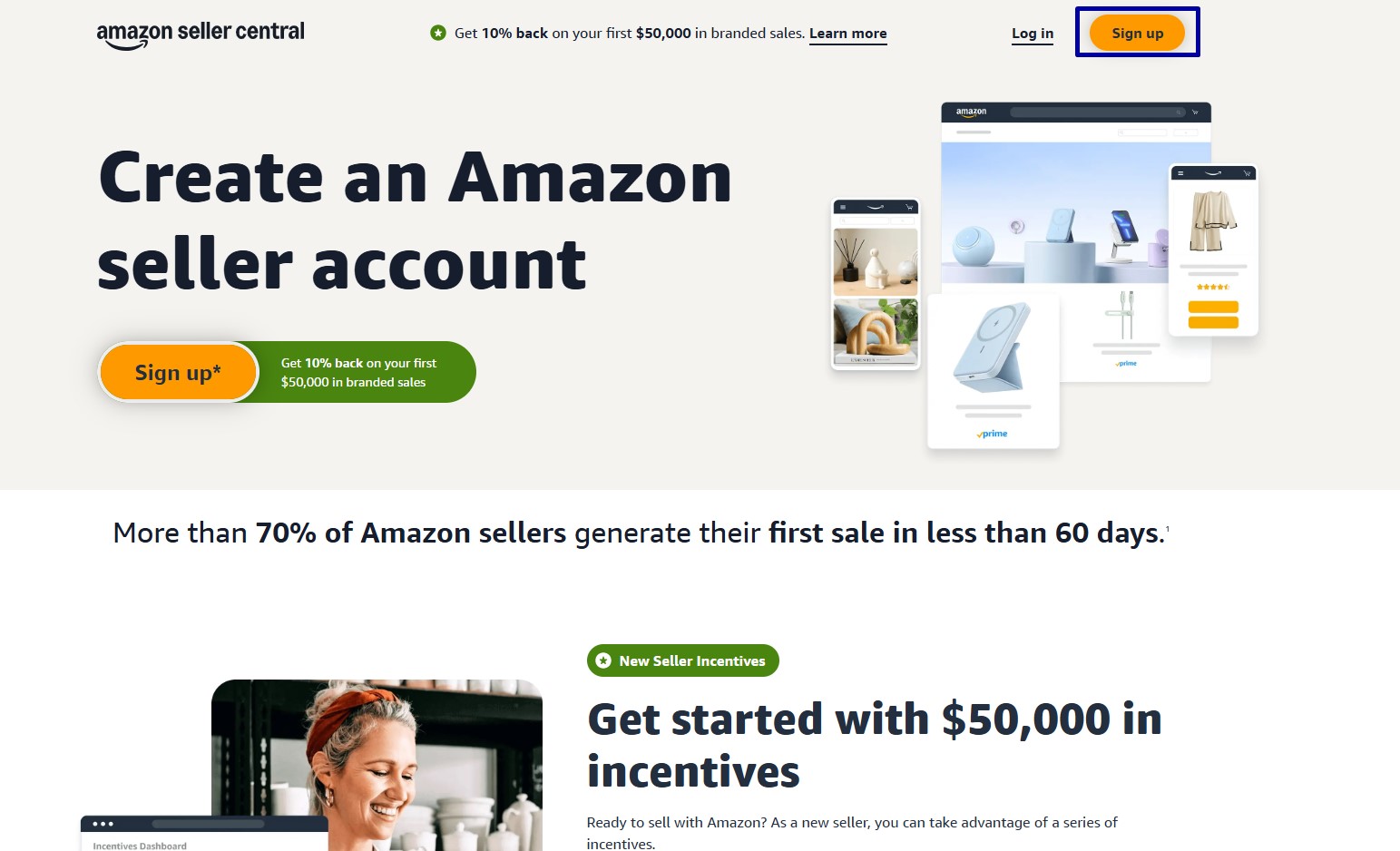 Step 1: Set up an Amazon Seller Account